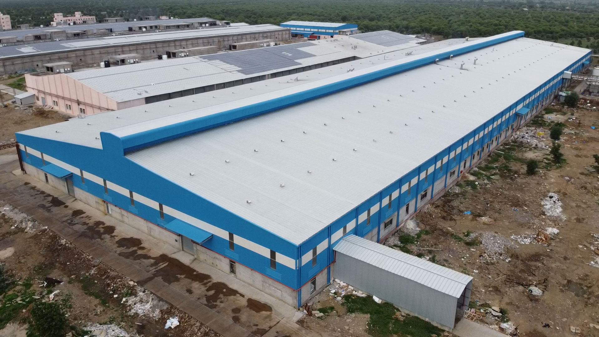 PEB Manufacturer Project for Nitin Spinners Ltd., Bhilwara PEB Manufacturer in Nitin Spinners Ltd., Bhilwara, Rajasthan, India