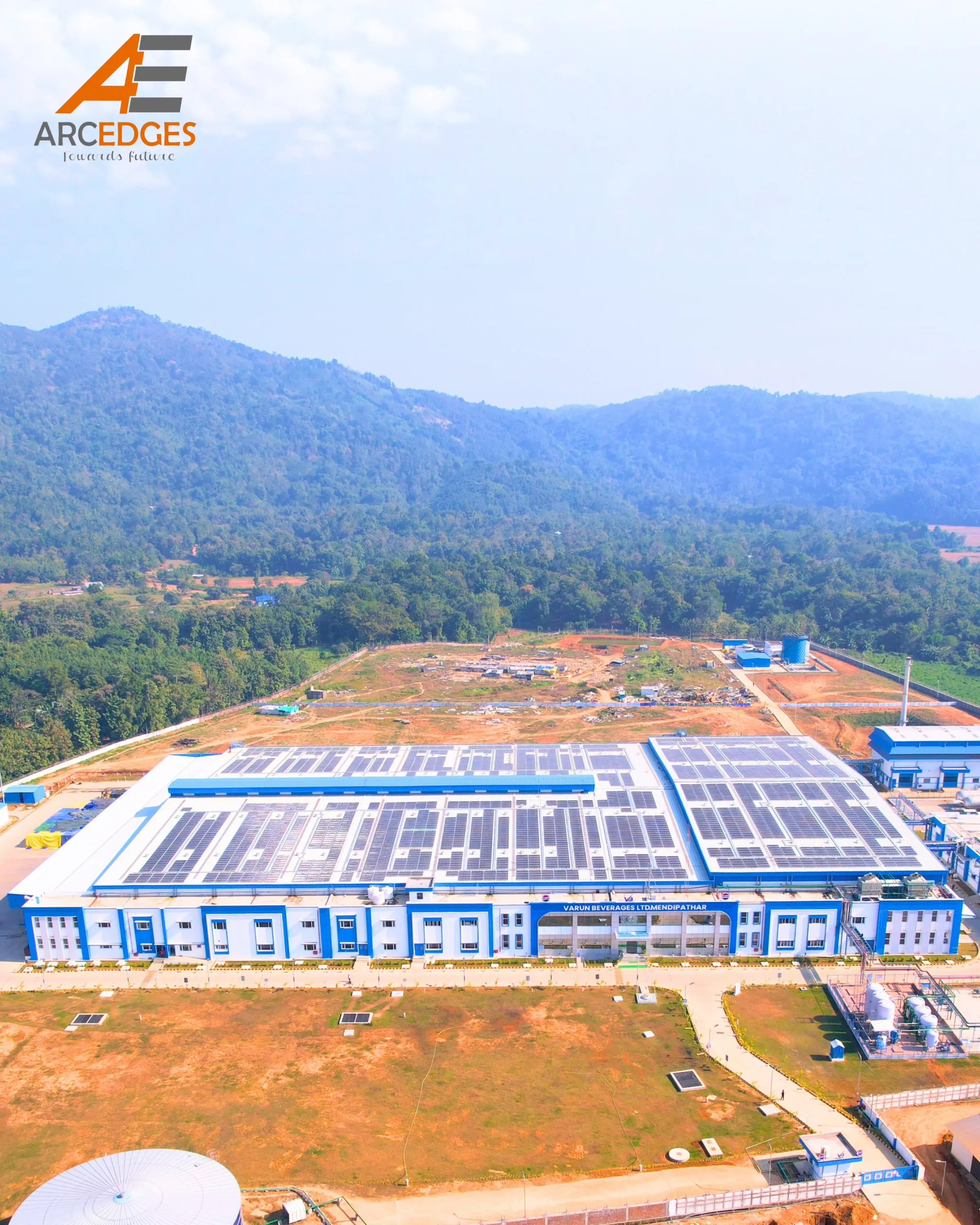 PEB Manufacturers Project for Varun Beverages Limited, Meghalaya