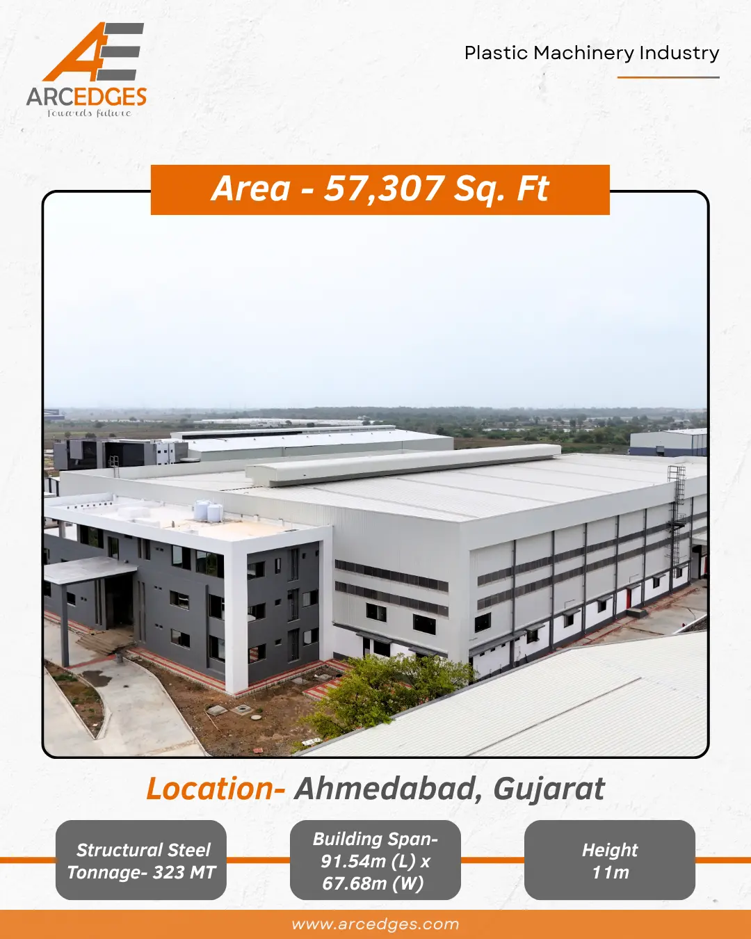 Largest PEB Manufacturer Project in Ahmedabad, Gujarat
